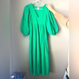 A NEW DAY GREEN DRESS